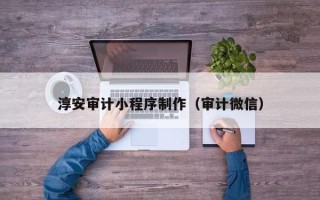 天长淳安审计小程序制作（审计微信）